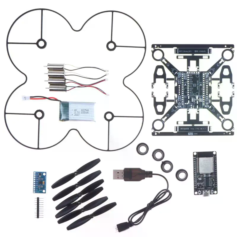 Kit Drone Mini Open‑Source ESP - Drone Kit Octocopter ulasan dan harga